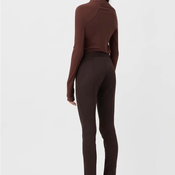 NWOT Camilla & Marc Chocolate Brown Opal Scuba Boot Cut Flare Pants - Picture 15 of 17